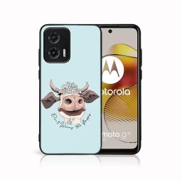 PROTEMIO MY ART Védőburkolat a Motorola Moto G73-hoz 5G HAPPY COW (181)