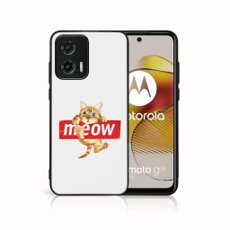 PROTEMIO MY ART Védőburkolat a Motorola Moto G73-hoz 5G MEOW (183)