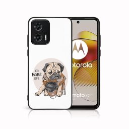 PROTEMIO MY ART Védőburkolat a Motorola Moto-hoz G73 5G tengervíz-tengerre COFFEE (184)