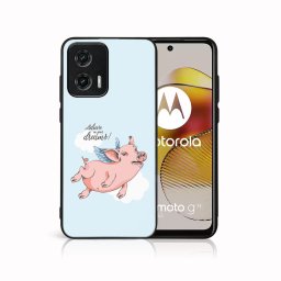 PROTEMIO MY ART Védőburkolat a Motorola Moto G73 számára 5G PIG (186)