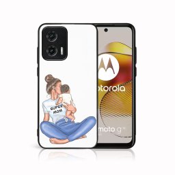 PROTEMIO MY ART Védőburkolat: Motorola Moto G73 5G SUPERMOM (112)