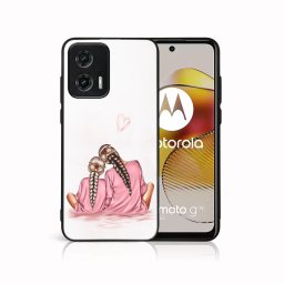 PROTEMIO MY ART Védőburkolat a Motorola Moto-hoz G73 5G LÁNYA (114)