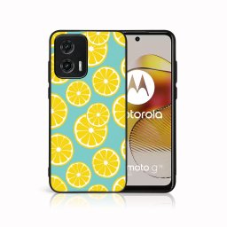 PROTEMIO MY ART Védőburkolat a Motorola Moto G73 számára 5G LEMON (121)