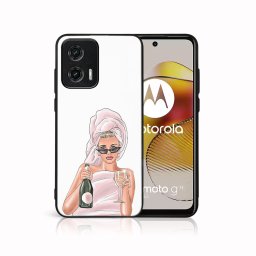PROTEMIO MY ART Védőburkolat a Motorola Moto-hoz G73 5G CHAMPAGNE (134)