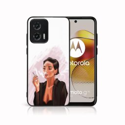 PROTEMIO MY ART Védőburkolat a Motorola Moto G73 számára 5G CIGARETTA (135)
