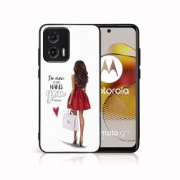 PROTEMIO MY ART Védőburkolat: Motorola Moto G73 5G RED DRESS (137)