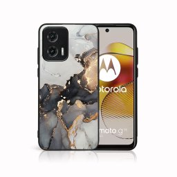 PROTEMIO MY ART Védőburkolat: Motorola Moto G73 5G GREY MARBLE (140)