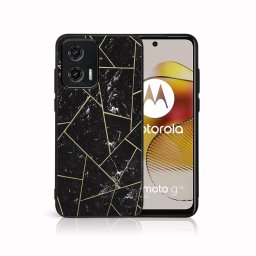 PROTEMIO MY ART Védőburkolat a Motorola Moto-hoz G73 5G POLYGONAL (150)