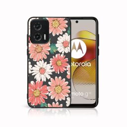 PROTEMIO MY ART Védőburkolat a Motorola Moto G73 számára 5G DAISY (161)