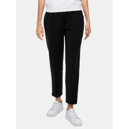 s.Oliver Szövet nadrág 2145630 Fekete Slim Fit