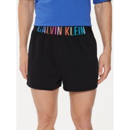 Calvin Klein Underwear Rövid pizsama nadrág 000NM2636E Fekete Regular Fit