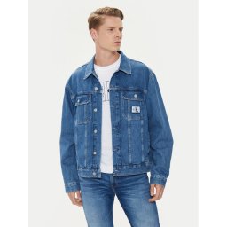Calvin Klein Jeans Farmer kabát 90's J30J325750 Kék Regular Fit