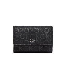 Calvin Klein Kis női pénztárca Ck Daily Small Trifold Epi Mn K60K612637 Fekete