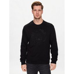 Just Cavalli Pulóver 74OBII02 Fekete Regular Fit