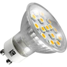 Ledes izzó SMD GU10 3W Hideg fehér 6200k 230V