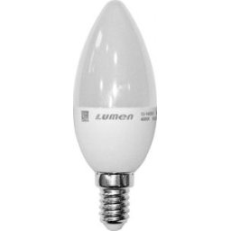 Power Ledes izzó Gyertya formájú E14 6W Fehér Fehér 4000k 230V