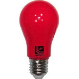 Ledes izzó Para E27 7W Piros 230V
