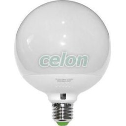 Power Ledes izzó Gömb formájú 120mm E27 20W Hideg fehér 6200k 230V