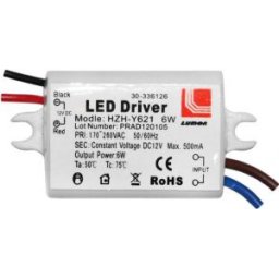 LED Tápegység IP20 230V/12VDC 6W