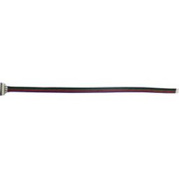 Csatlakozóelem kábellel 10mm RGB 7.2W (5050) LED szalaghoz , LUM30-33