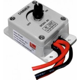 Fali fényerőszabályzó LED szalaghoz 12VDC 16A/192W , 24VDC 16A/384W , LUM30-331121