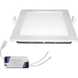 Ledes Süllyesztett Lámpa Szögletes 295x295mm 25W 6300k 2350lm Hideg fehér 06-252000