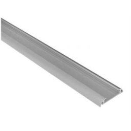 Ovális Led profil (Takaró búra nélkül) Alumínium H:9mm L:1m W:39mm Ezüst
