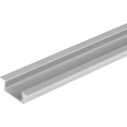 Süllyesztett Led profil (Takaró búra nélkül) Alumínium H:6mm L:1m W:22mm Ezüst