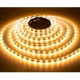 Led szalag 7.2W/m 30Led 12VDC IP54 Meleg Fehér