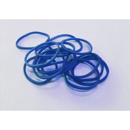 Gumigyűrű, háztartási, 40 x 1 mm, 1 kg kék befőttes gumi
