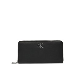 Calvin Klein Jeans Nagy női pénztárca Minimal Monogram Zip K60K612266 Fekete