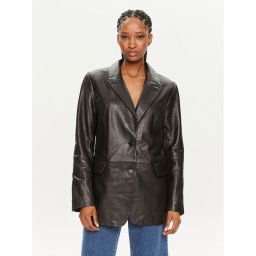 Bruuns Bazaar Zakó Frili BBW3812 Fekete Regular Fit