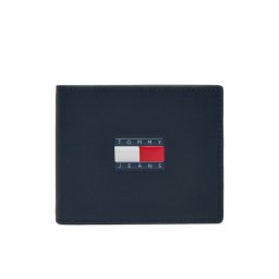 Tommy Jeans Nagyméretű férfi pénztárca Tjm Archive Leather Cc Coin AM0AM12441 Sötétkék