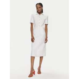 Max Mara Leisure Ing ruha Faro 2416621018 Fehér Regular Fit