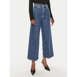 Calvin Klein Farmer K20K207267 Sötétkék Wide Leg