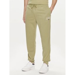 Tommy Hilfiger Melegítő alsó UM0UM02880 Zöld Regular Fit