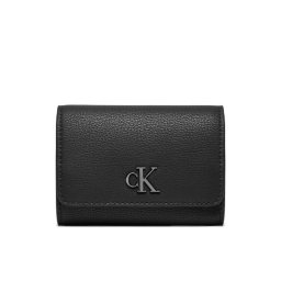 Calvin Klein Jeans Nagy női pénztárca Minimal Monogram Med K60K612376 Fekete