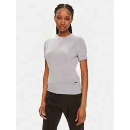 Calvin Klein Blúz K20K207201 Szürke Slim Fit