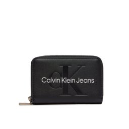 Calvin Klein Jeans Kis női pénztárca Zip Around Mono K60K612255 Fekete