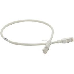 Cord C5E F/Utp Pvc Grey 0.5M 051814