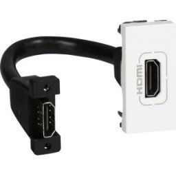 Program Mosaic Hdmi Aljzat, 1 Modulos, Elővezetékezett, Fehér 078778