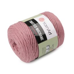 Kötő paszomány Twisted Macrame 500 g