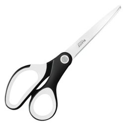 LEITZ Olló, irodai, 20,5 cm, LEITZ "Wow Titán", fekete