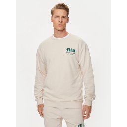 Fila Pulóver FAM0671 Bézs Relaxed Fit