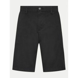s.Oliver Szövet rövidnadrág 2143799 Fekete Regular Fit