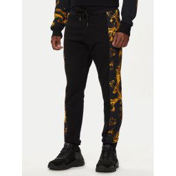 Versace Jeans Couture Melegítő alsó 76GAA3C0 Fekete Regular Fit