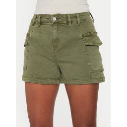 ONLY Szövet rövidnadrág Missouri 15328087 Zöld Regular Fit