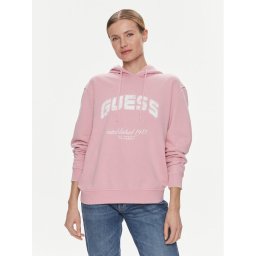 Guess Pulóver V2YQ02 FL04D Rózsaszín Regular Fit
