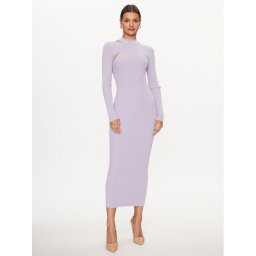 Hugo Kötött ruha Sirgin 50493747 Lila Slim Fit