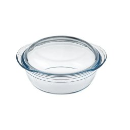 Ôcuisine hőálló tál fedővel 24 20 cm 2,1 liter 40492